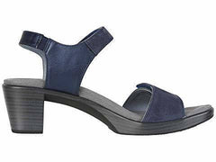 Women's Intact Navy Velvet Nubuck Polar Dress Sandal