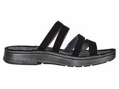 Women's Trevi Black Slip-On Sandal