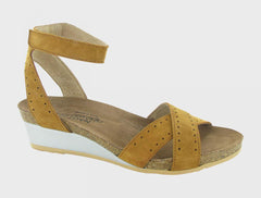 Women's Wand Amber Nubuck Glass Brown Sandal