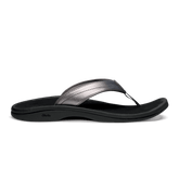 Women's 'Ohana Pewter Black Flip-Flop