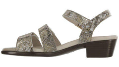 Women's Savanna Multi/Snake Gold Sandal