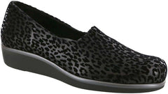 Women's Bliss Black Leopard Slip-On