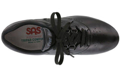 Women's Freetime Black Lace-Up
