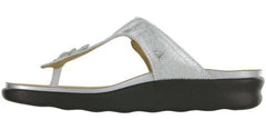 Women's Sanibel Shiny Silver Sandal