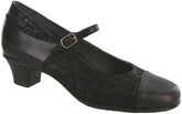 Women's Isabel Black Snake Pump