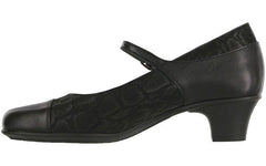 Women's Isabel Black Snake Pump