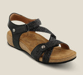 Trulie Wedge Sandal Black