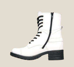 Women's White Crave Boots