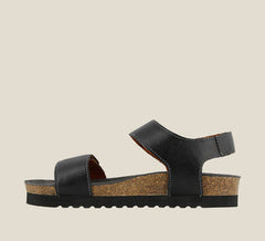 Women's Luckie Black Leather