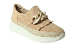 Women's Qerene Nude Suede Shoe