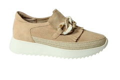 Women's Qerene Nude Suede Shoe