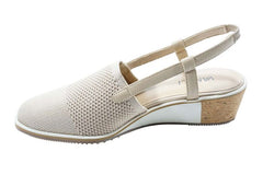 Women's Greer Ecru Stretch Knit