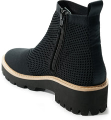 Women's Marina Black Stretch Knit