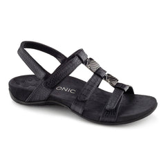 Women's Amber Black Crocodile