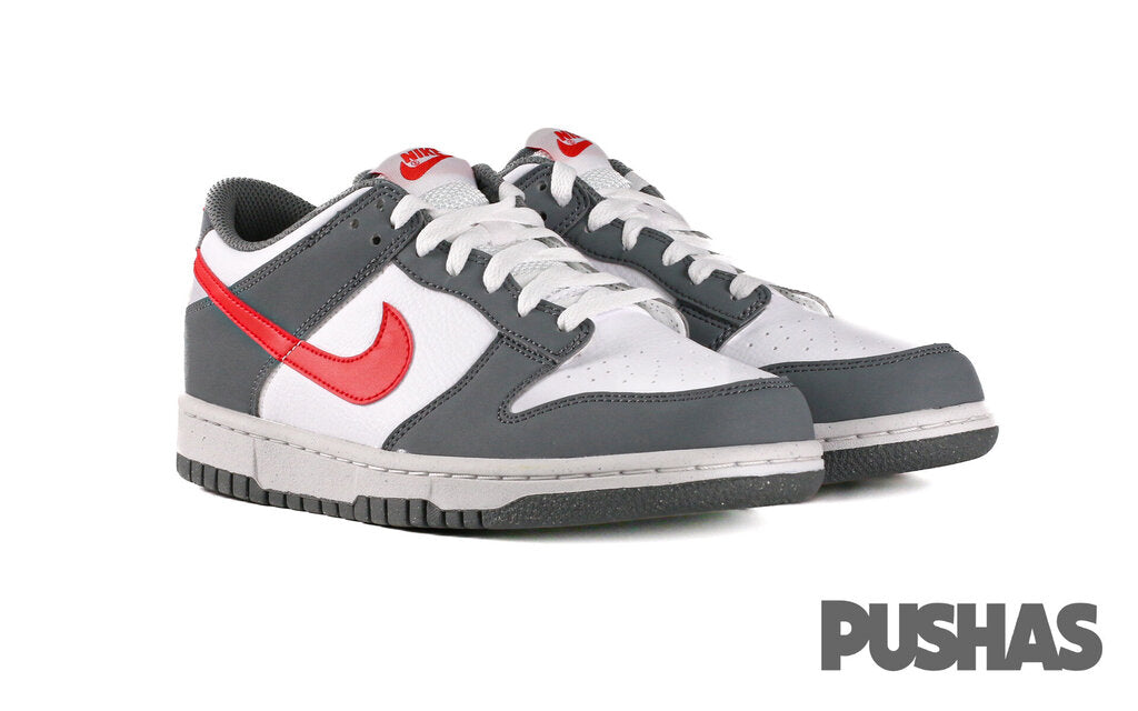 Dunk Low Next Nature Smoke Grey Light Crimson Gs 2022 1E9D4