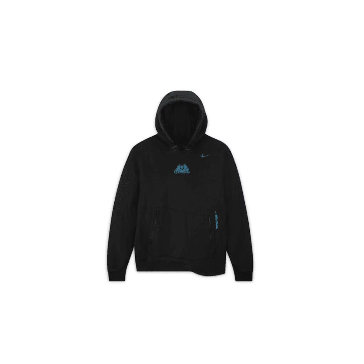 Nike X Off White Fleece Hoodie Black 2022