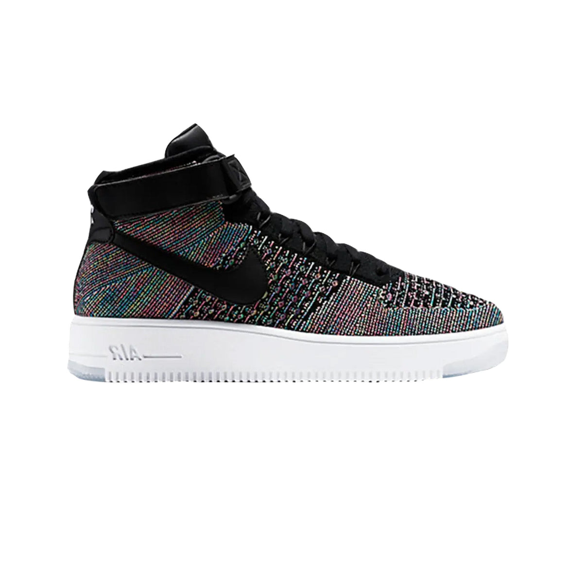Nike Air Force 1 Mid Flyknit Multi Color Black 2016