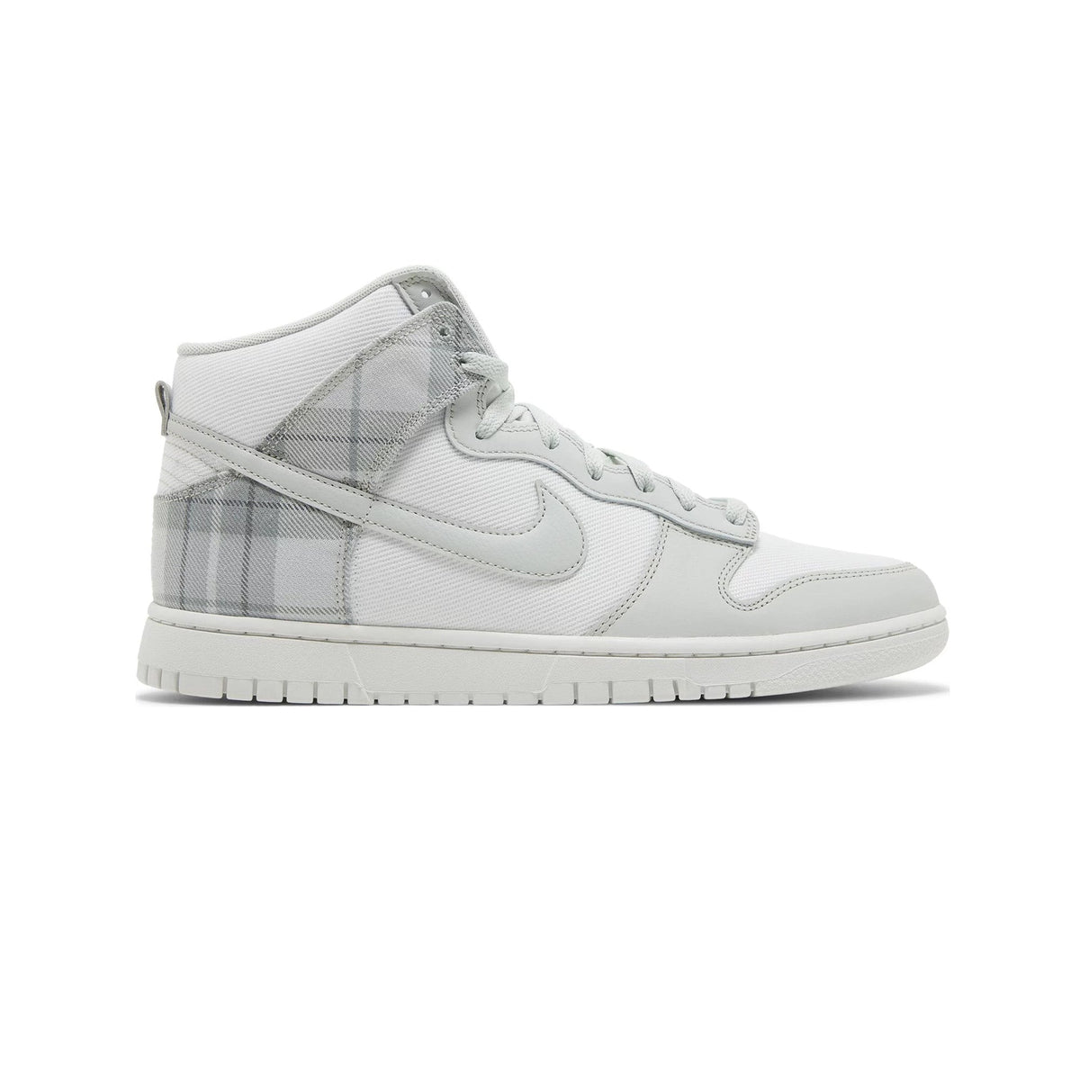 Nike Dunk High Se Tartan Plaid White Light Green 2023