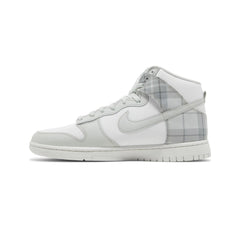 Nike Dunk High Se Tartan Plaid White Light Green 2023