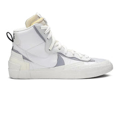Blazer Mid X Sacai White Grey New
