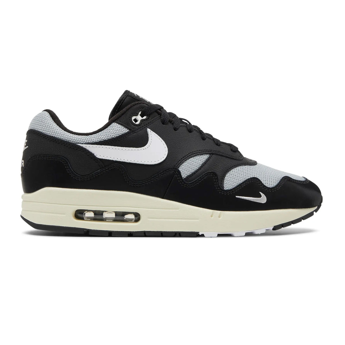 Air Max 1 Waves X Patta Black 2021 91525