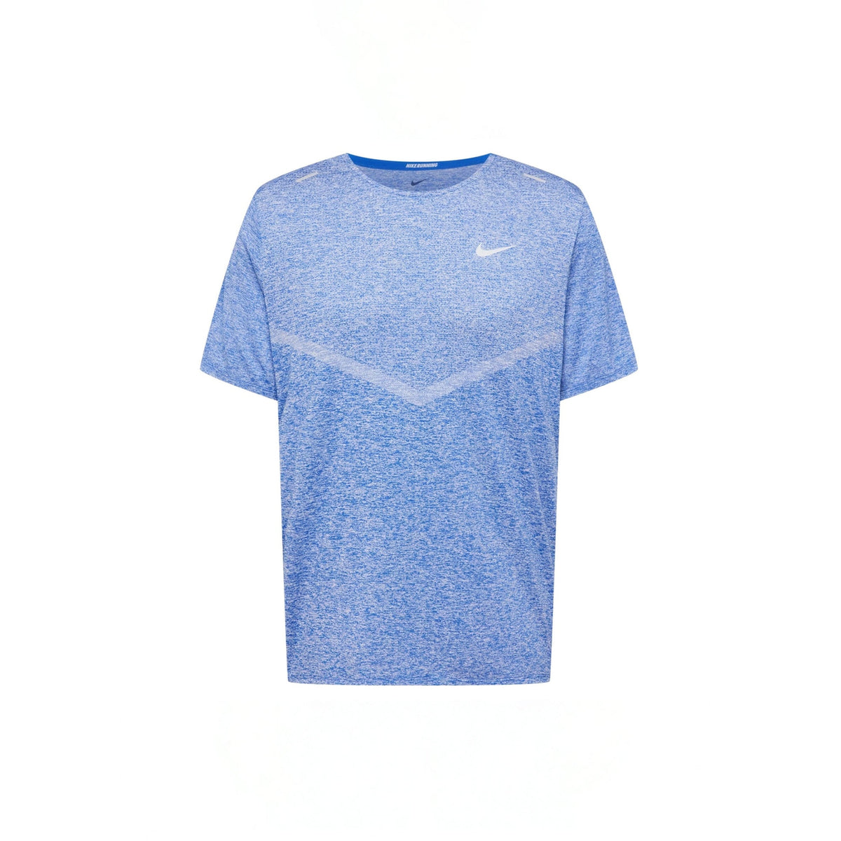Nike Rise 365 Dri Fit Short Sleeve Running Top Game Royal Heather