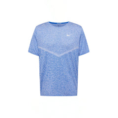 Nike Rise 365 Dri Fit Short Sleeve Running Top Game Royal Heather