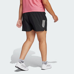 Women's adidas Own the Run AEROREADY Shorts (Plus Size)
