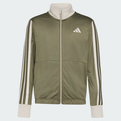 Kids' adidas Long Sleeve Colorblock Tricot Jacket