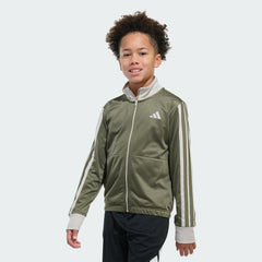 Kids' adidas Long Sleeve Colorblock Tricot Jacket