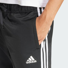 Women's adidas Primegreen Essentials Warm-Up Slim Tapered 3-Stripes Track Pants
