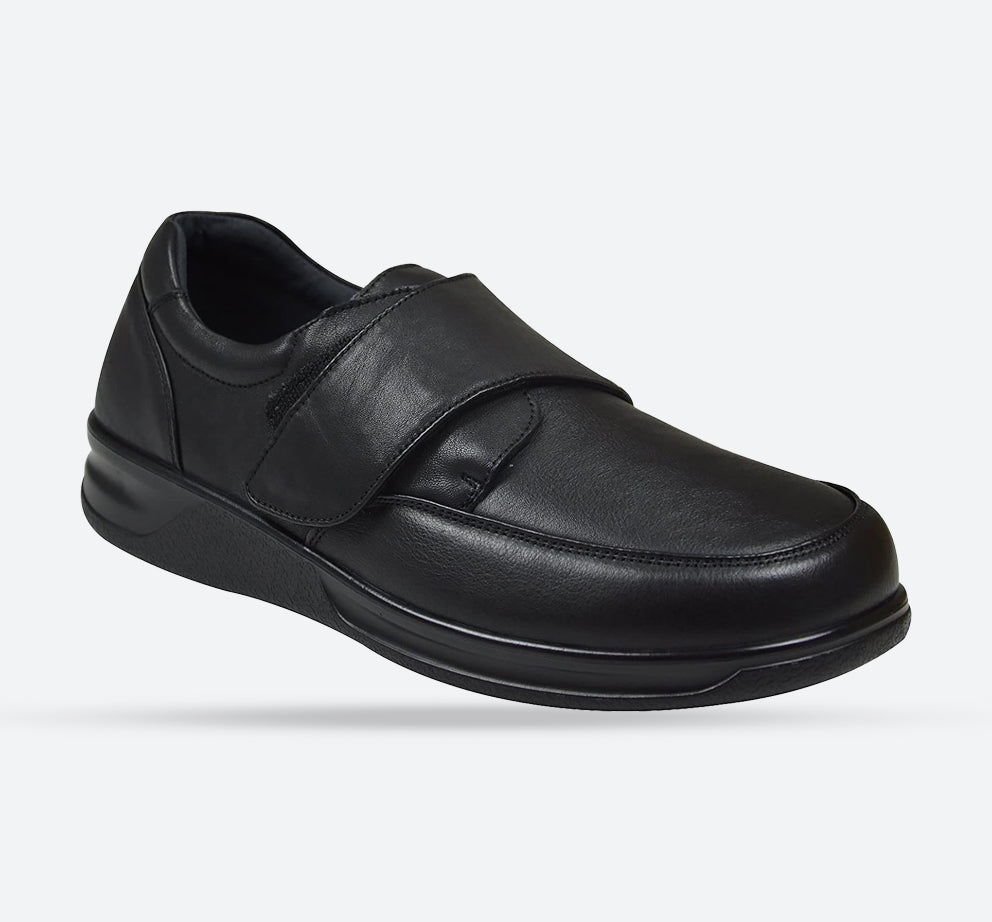 Mens Wide Fit A-703 Velcro Shoes