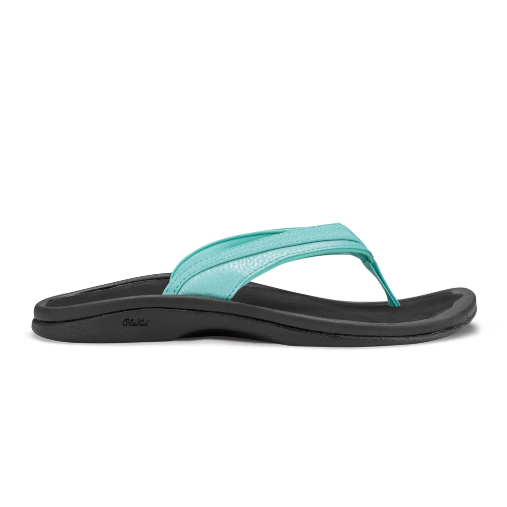Women's Ohana Sea Glass Black  Flip-Flop