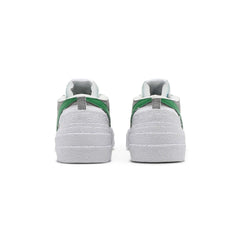 Blazer Low X Sacai Medium Grey Classic Green 54A5F