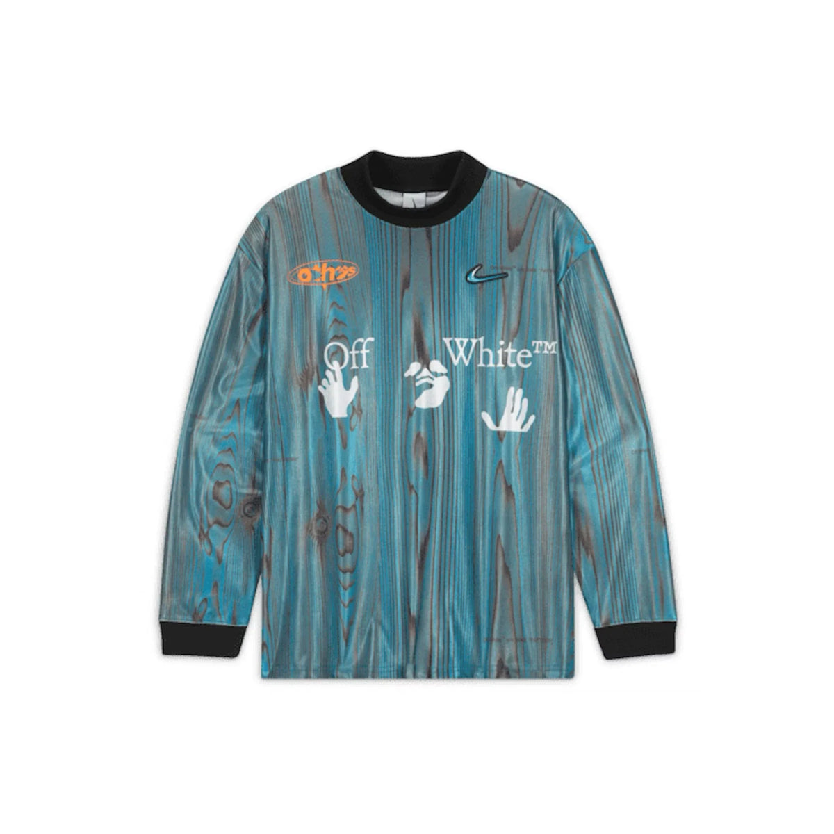 Offwhite X Nike 001 Soccer Jersey Blue 2022 Cd5Ca