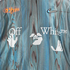 Offwhite X Nike 001 Soccer Jersey Blue 2022 Cd5Ca