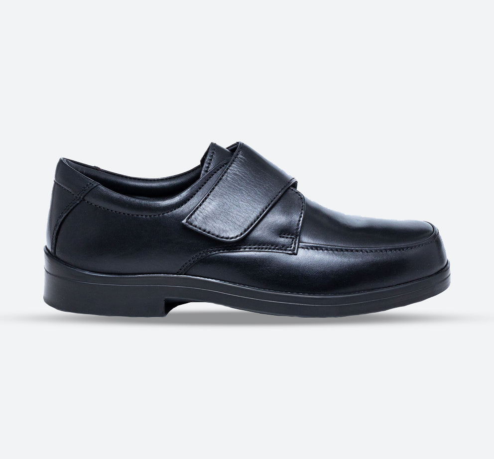 Mens Wide Fit David Velcro Shoes