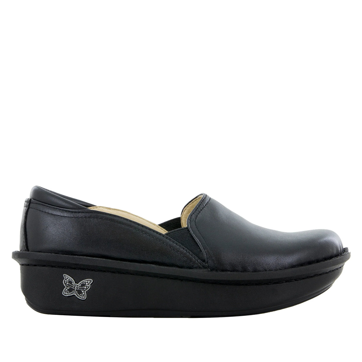 Debra Black Slip-Resistant Nursing Shoe