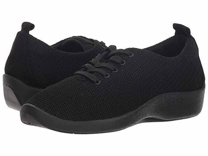Women's Net 3 Black Knit Lace-Up