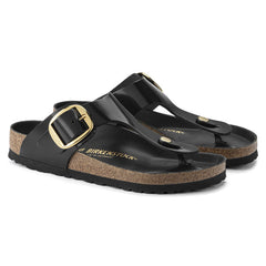 Women's Gizeh Big Buckle High Shine Black