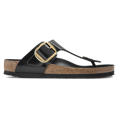 Women's Gizeh Big Buckle High Shine Black