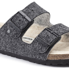 Women's Arizona Rivet Wool Felt Doubleface Grey