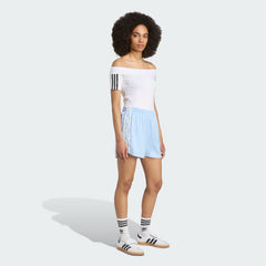 Women's adidas adidas Originals Satin Shorts Ruffle 3-Stripes