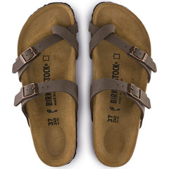 Women's Mayari Mocca Birkibuc Sandal 0071061/0071063