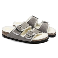 Women's Arizona Fur Stone Coin Shearling