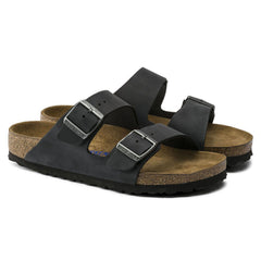 Arizona Black Oiled Leather Soft Footbed 0752481