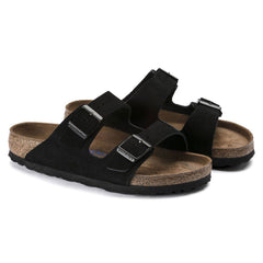 Arizona Black Suede Soft Footbed 0951321