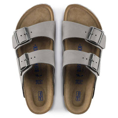 Women's Arizona Dove Grey Suede Soft Footbed 1020877