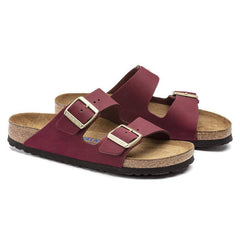 Women's Arizona Maroon Soft Footbed