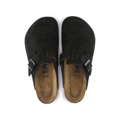 Boston Black Suede Soft Footbed Sandal 0660471/0660473